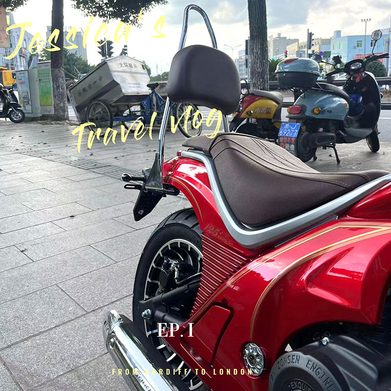 宗申Yomi优米125靠背后货架
