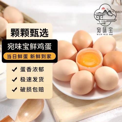宛味宝谷物鸡蛋10枚*50g