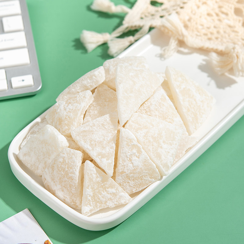 海南椰子角天然椰子片果肉干商用家用小零食冻干片水果干解馋果脯