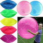 超大注水气球玩具夏季 解压bubble ball泡泡拍拍充气口吹球