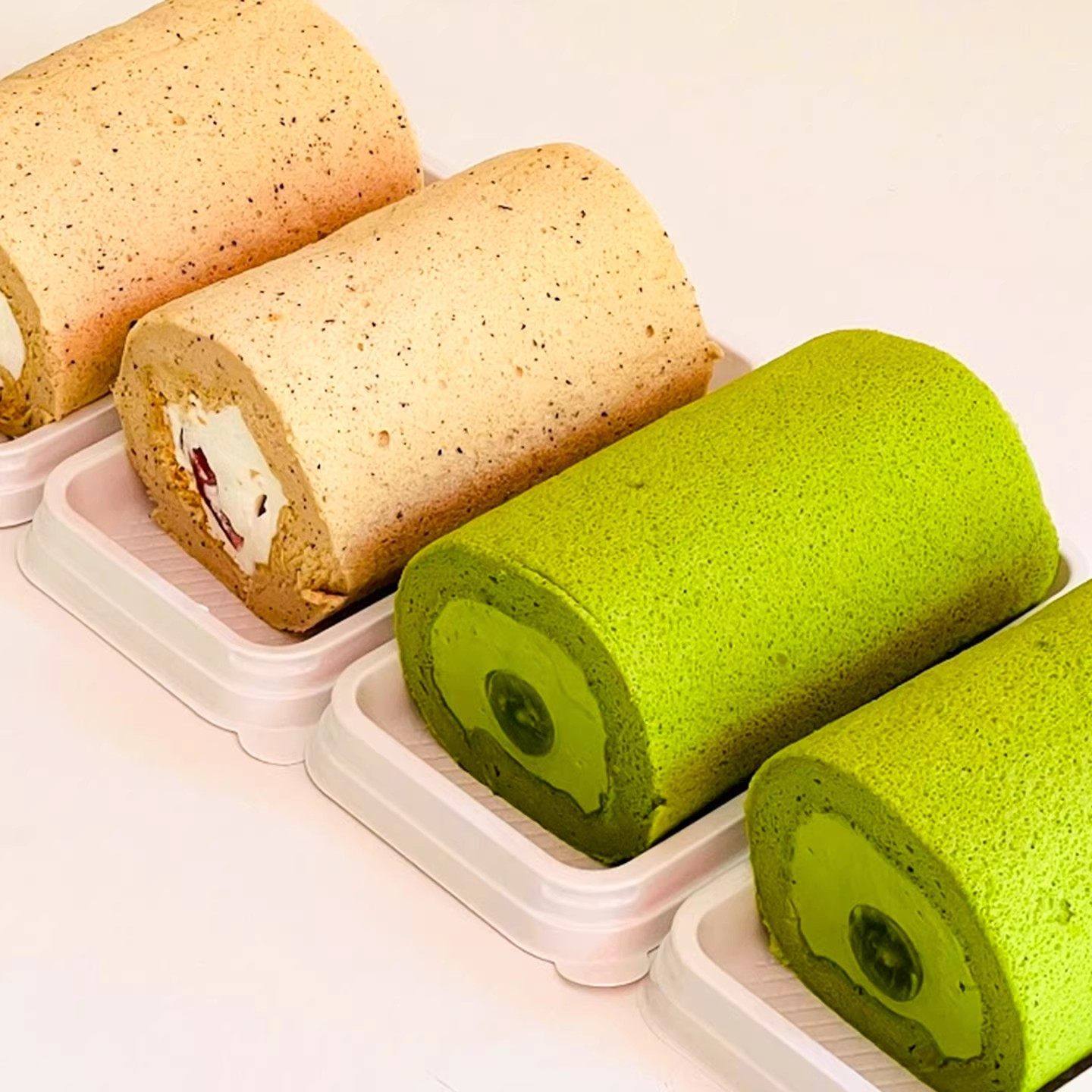 抹茶奶油蛋糕卷包装盒烘焙毛巾卷瑞士卷打包盒长方形面包盒甜品盒,厨房/烹饪用具,点心包装盒/包装袋,淘宝优惠券,粉丝福利购,淘宝优惠卷