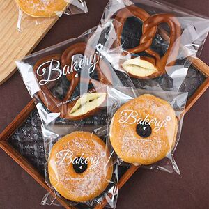 自粘面包袋子一次性分装食品袋