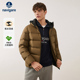 羽绒服外套男冬季 Navigare意大利小帆船通勤短款 休闲面包服 三防