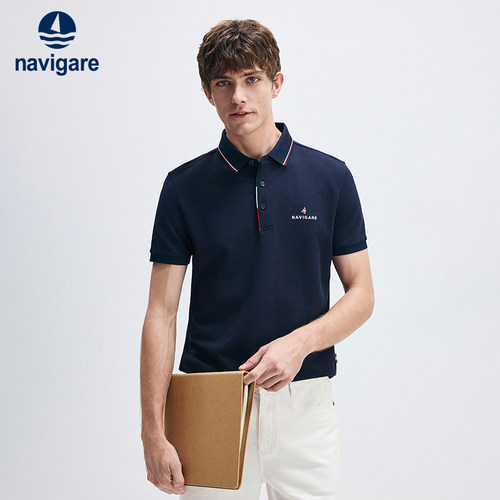 Navigare夏季速干短袖POLO