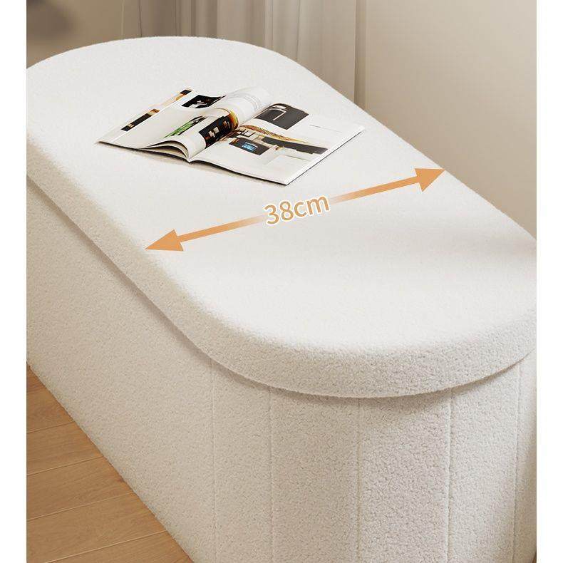 2025收纳凳子储物凳可坐成人沙发小凳子家用椭圆形椅收纳器换拉车