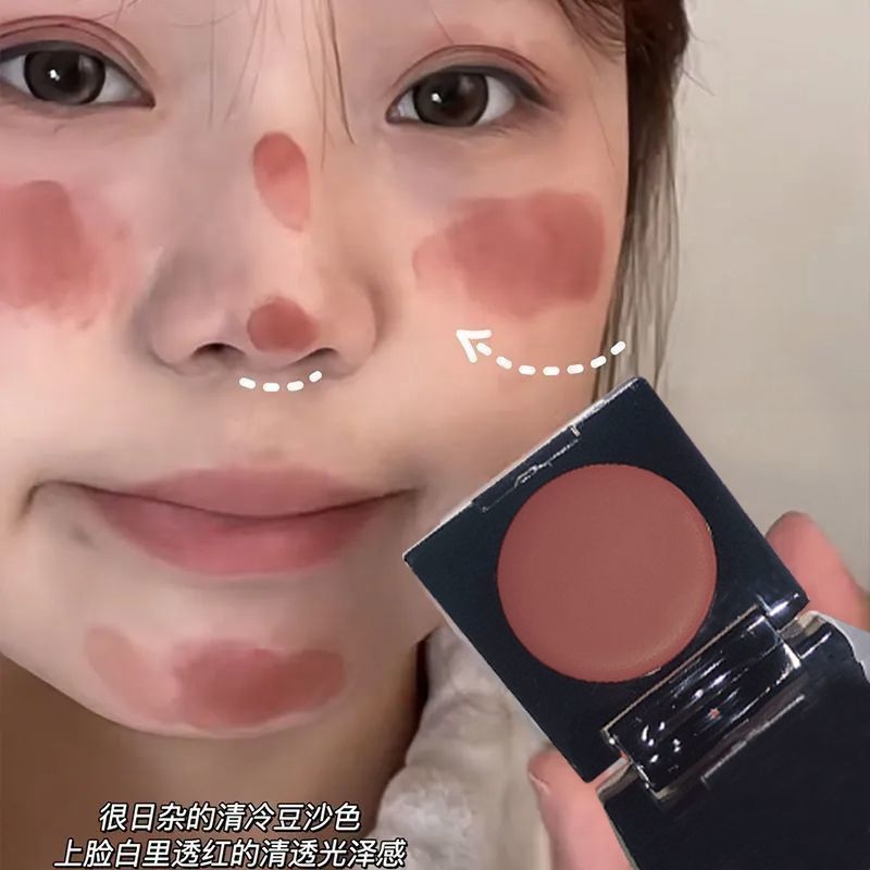 裸门永存~唇颊两用腮红膏