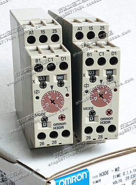 原装欧姆* 时间继电器 H3DR-A 24VAC/DC 库存现货 H3DR-A H3DR-P