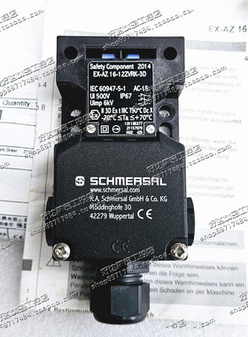 原装施迈赛安全开关 EX-AZ 16-12ZVRK-3D 101185377 防爆型 现货