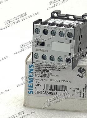 3TH2082-0GE8 DC80V 2开2闭 进口德国西门子接触器 现货正品全新
