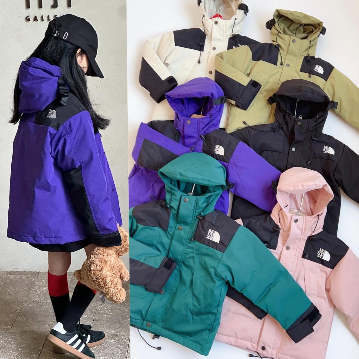 亲子男女童加厚三防冲锋衣羽绒服