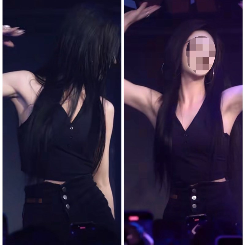 黑色挂脖吊带背心女夏新款纯欲辣妹芭蕾风美背内搭上衣