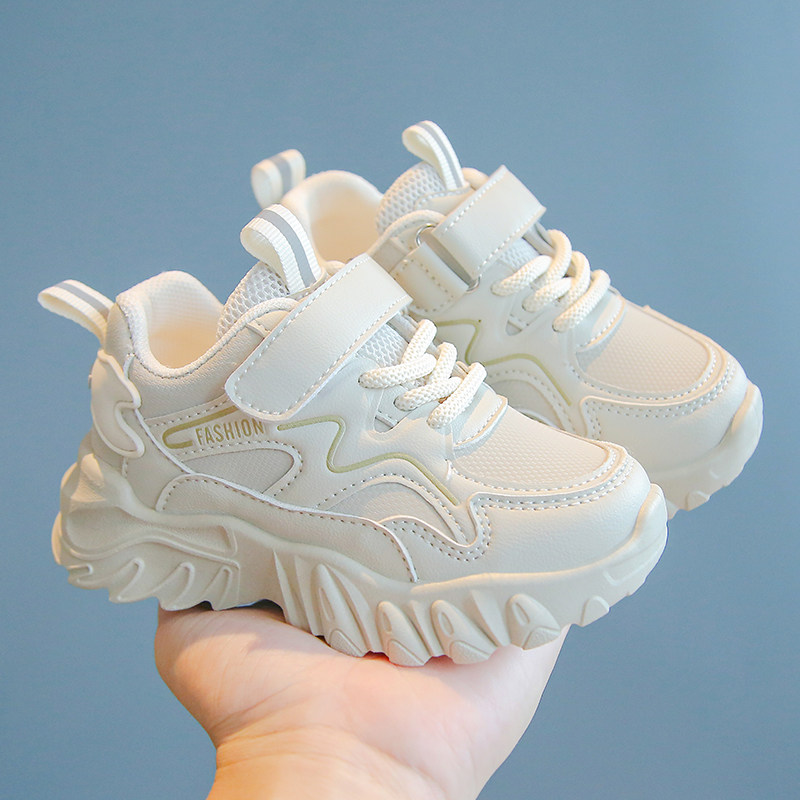 2023儿童运动鞋春秋季新款皮面防水男女小童休闲鞋防滑宝宝小白鞋,童鞋/婴儿鞋/亲子鞋,运动鞋,淘宝优惠券,粉丝福利购,淘宝优惠卷
