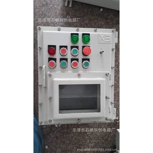 焊接铁防爆箱，带窗口 防爆电源箱 一控一 门禁箱 加热器箱SFCX