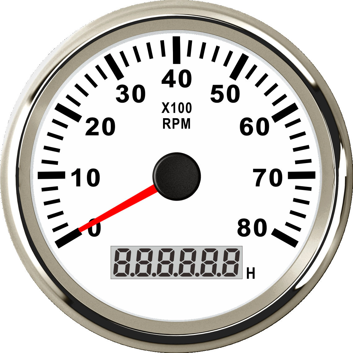 SJ系列DN85mm汽车工程车改装通用发动机转速表8000RPM