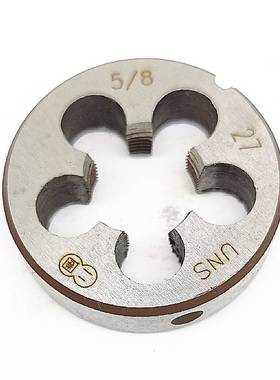 英美制圆板牙5/8UNC UNF八分五11 18 20 24 26 27 32BSW右左正反