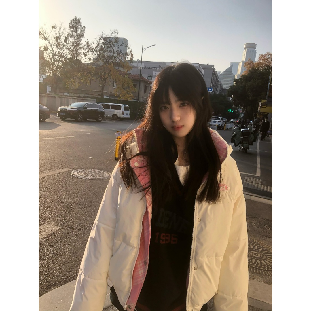 超萌小个子加厚保暖立领面包服