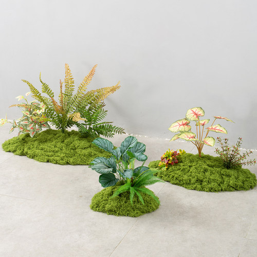 仿真苔藓绿植造景假青苔堆景组合