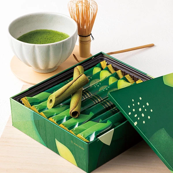 顺丰现货】日本进口yokumoku抹茶蛋卷手工黄油饼干网红零食伴手礼