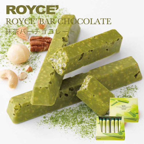 【新货当天发】日本进口royce若翼族巧克力棒榛子抹茶味零食礼盒