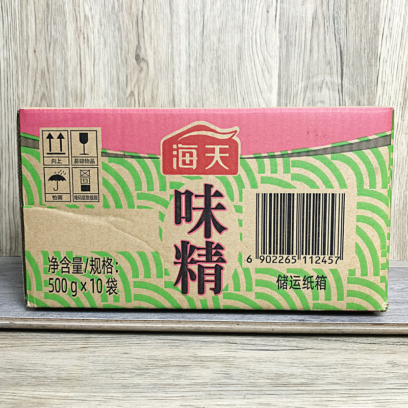 海天味精500g家用商用晶体袋装火锅凉拌炒菜提鲜100g
