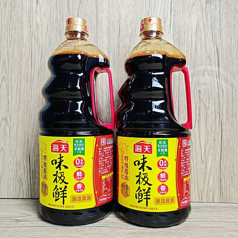 海天味极鲜酱油1.9L/1.28L