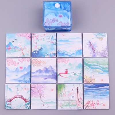 星空纸小号太空彩纸专用儿童手工卡通可爱学生樱花彩色双面印花纸