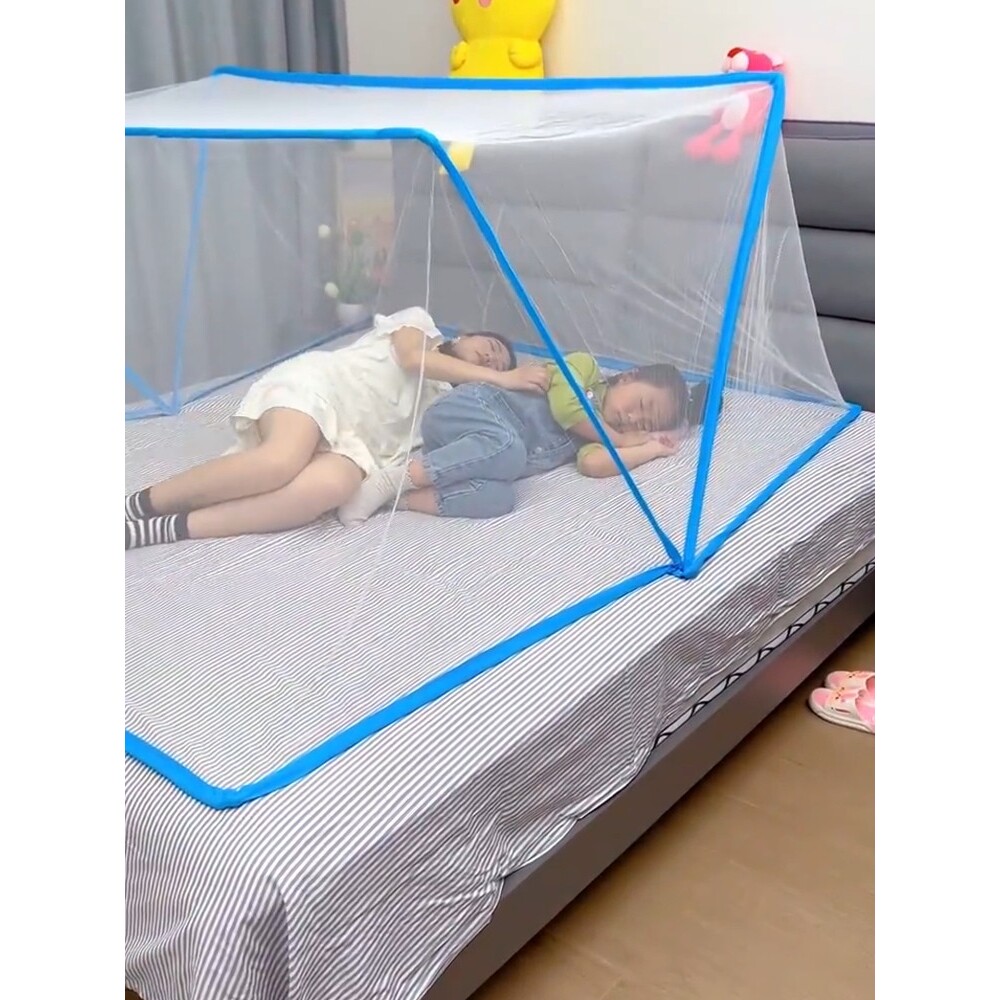蚊帐无需支架便捷可折叠家用防蚊虫叮咬罩成人儿童学生宿舍防蚊帐
