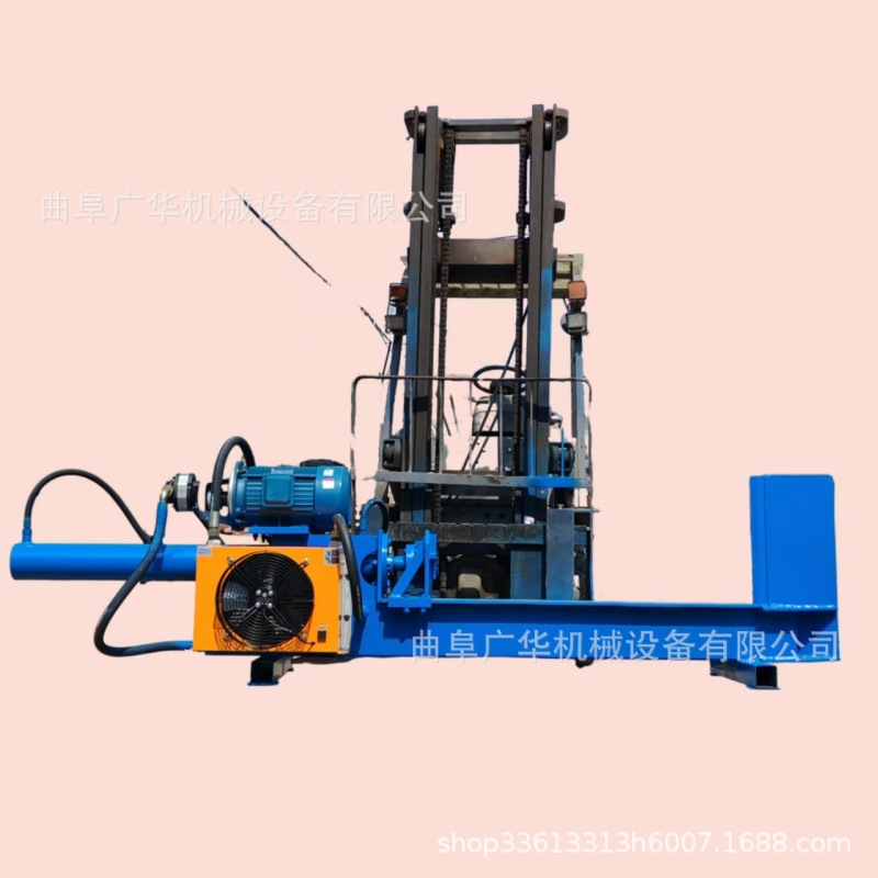 液压劈柴机两相电动农村家用大马力劈木头神器破柴机劈材机器