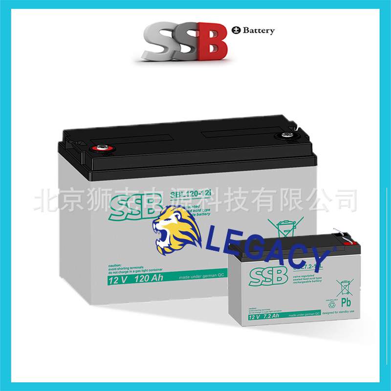 德国SSB蓄电池 SBL85-12HR 12V85AH 2113W 铅酸蓄电池