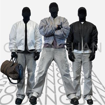 bomer版型薄款棉服GOOANGUAN春秋