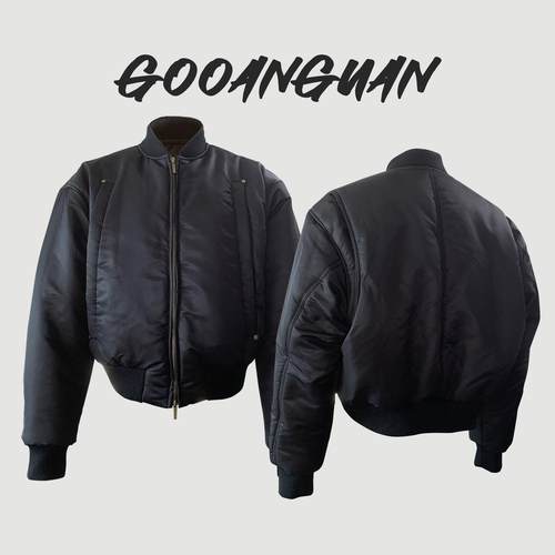 超大口袋厚款棉服BOXY短宽版型