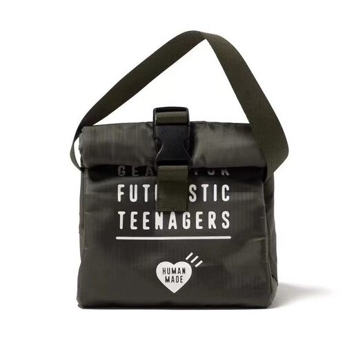 HM PICNICBAG日系新款卷顶式便当包冰袋餐盒包户外露营野炊保温包
