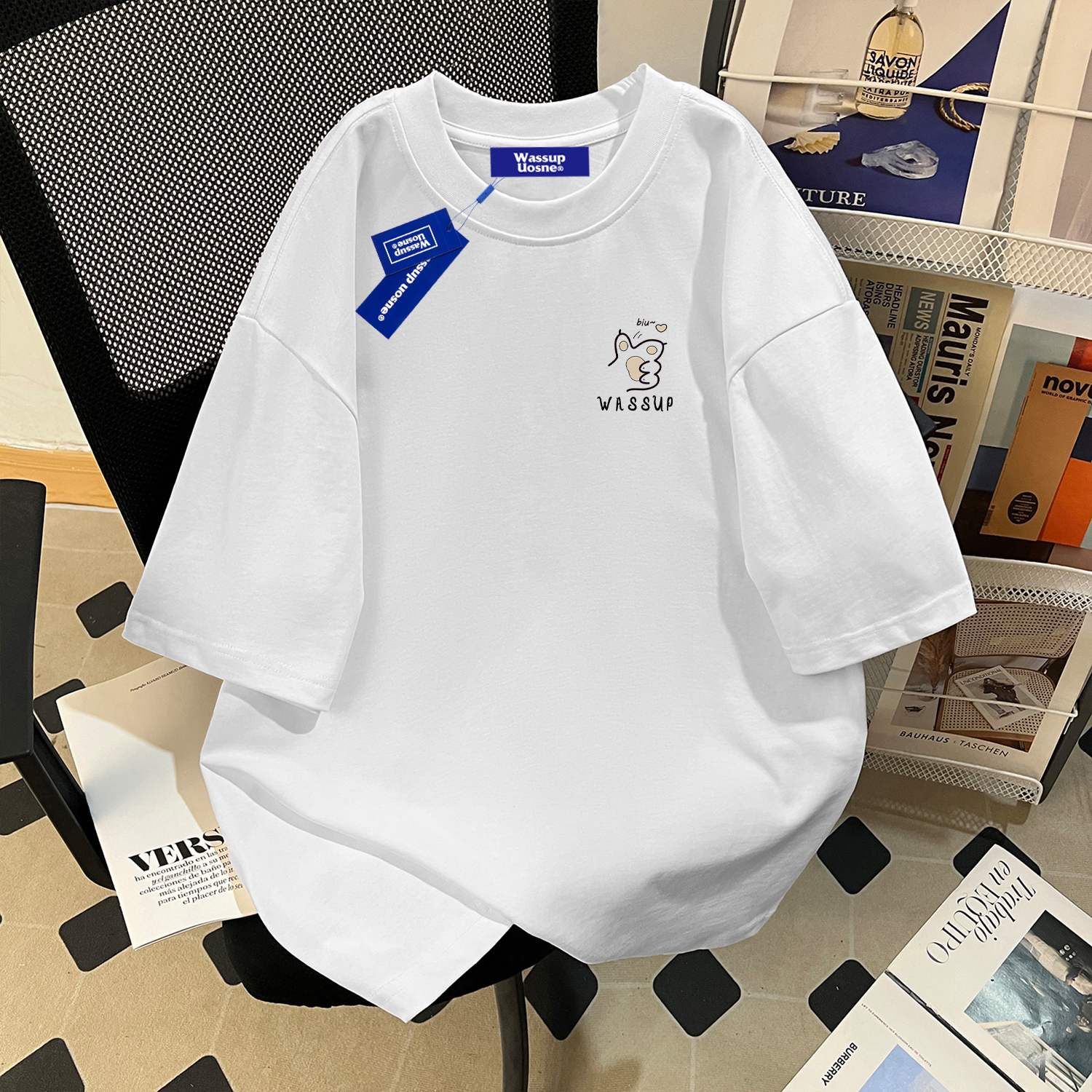 【官方正品】WASSUP品牌短袖上衣