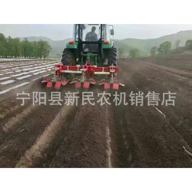 土豆播种铺膜后培土用上土机土豆上土机马铃薯红薯开沟上土扬土机