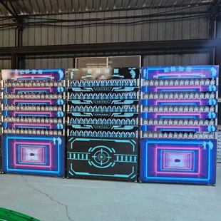 真人版CS吃鸡游戏设备枪林弹雨摆摊设备射击打靶游乐气炮枪厂家