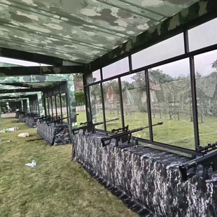 儿童加特林气炮枪户外景区智能扫码共享水炮设备枪林弹雨气炮枪