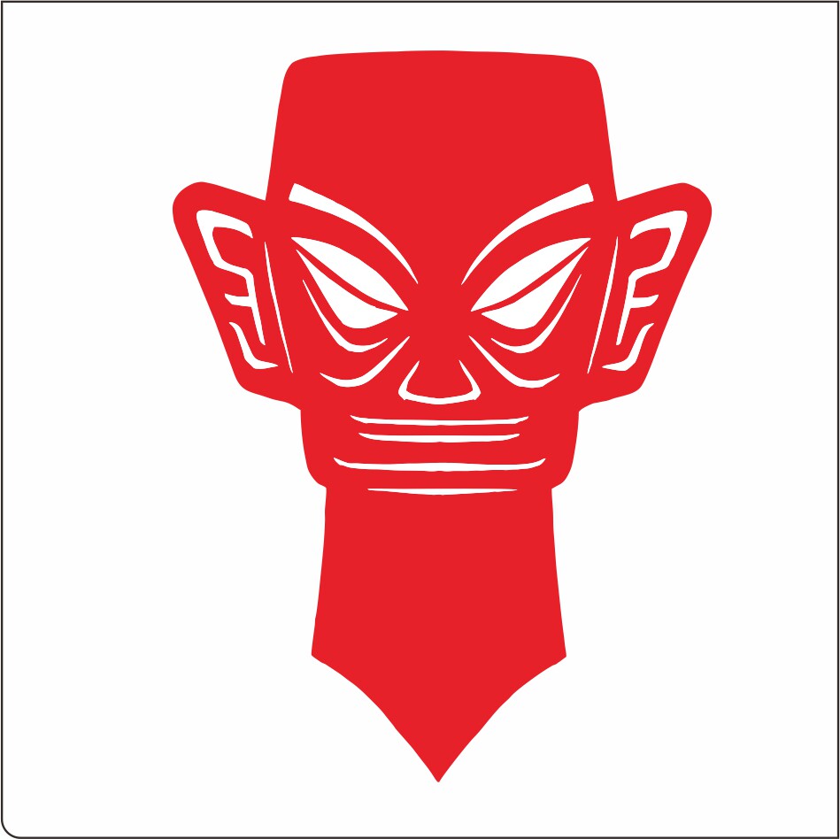 【助残电商】三星堆剪纸摆件装饰镜框残疾人手工文创作品