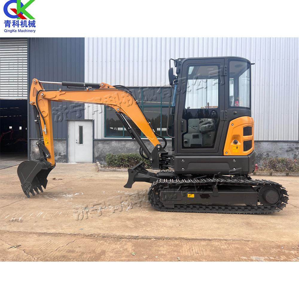 中型履带4吨挖掘机农用园林修整挖土机建筑施工液压砂石铲挖机,五金/工具,挖掘机,淘宝优惠券,粉丝福利购,淘宝优惠卷