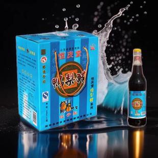 恒庆堂鸭梨醋山东滨州阳信特产饺子型水饺型酿造食醋果醋饮 500ml