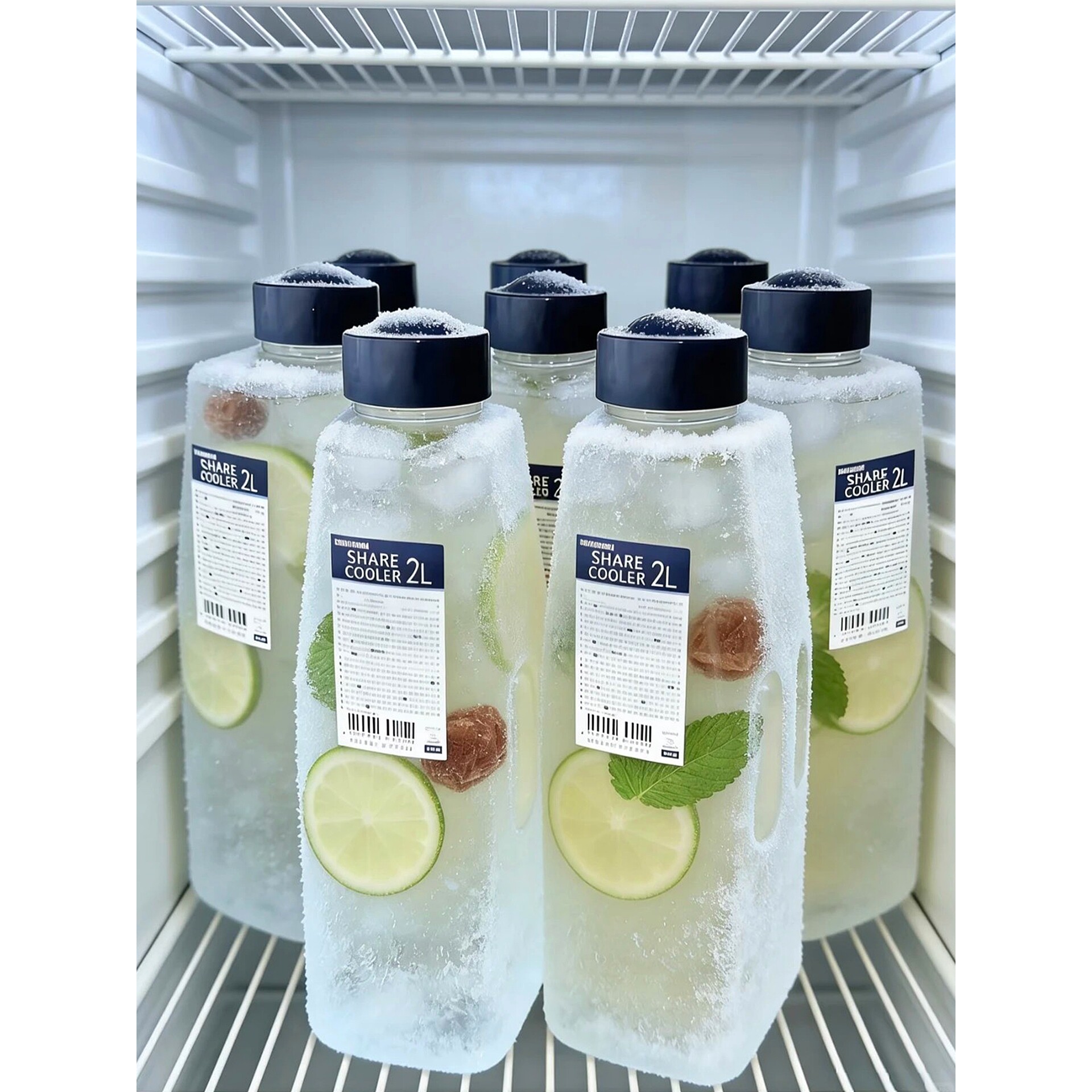 大容量冷水壶家用食品PP材质耐高温柠檬果汁扎壶冷泡水壶饮料桶