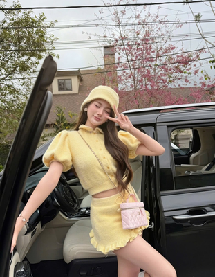 sohyna bijou2026新款女装气质可爱套装春款