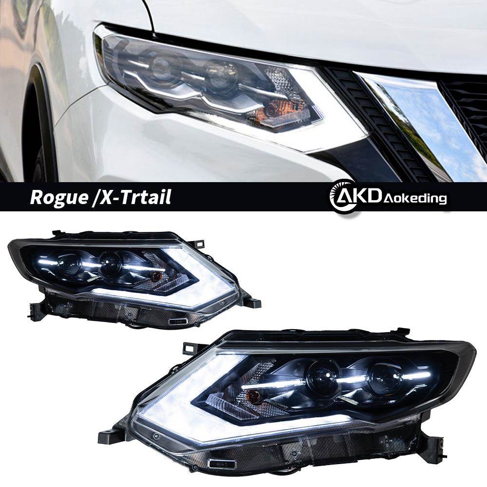 适用17-20款奇骏T33Z大灯DEPO前照灯汽车大灯26060-6FV5A