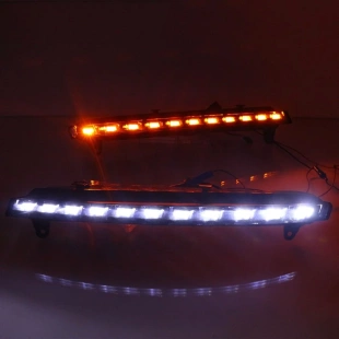 09款 奥迪Q7改装 AD奥 专用日行灯 转向LED日行灯 迪Q7 适用于05