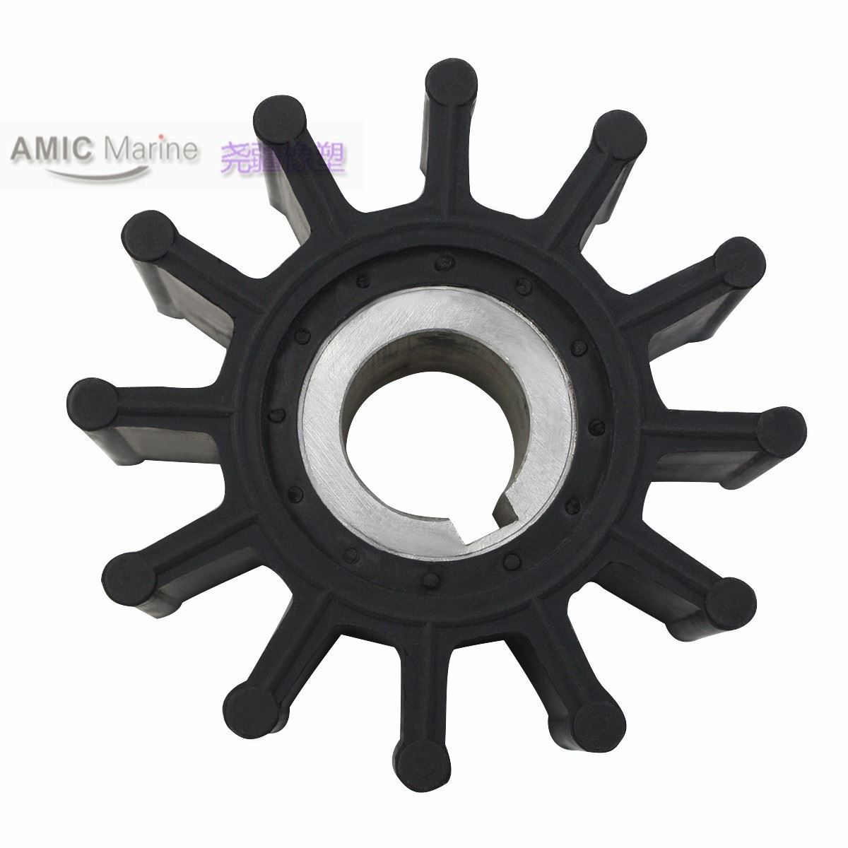 韩国DJ PUMP Impeller 自吸海水泵橡胶柔性叶轮 08-38-1201