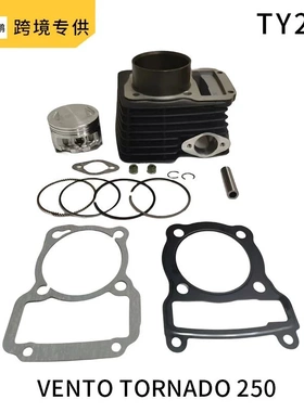 TY223摩托车气缸配件适用 TY-ANTY223 Rocketman 250活塞套缸65.5