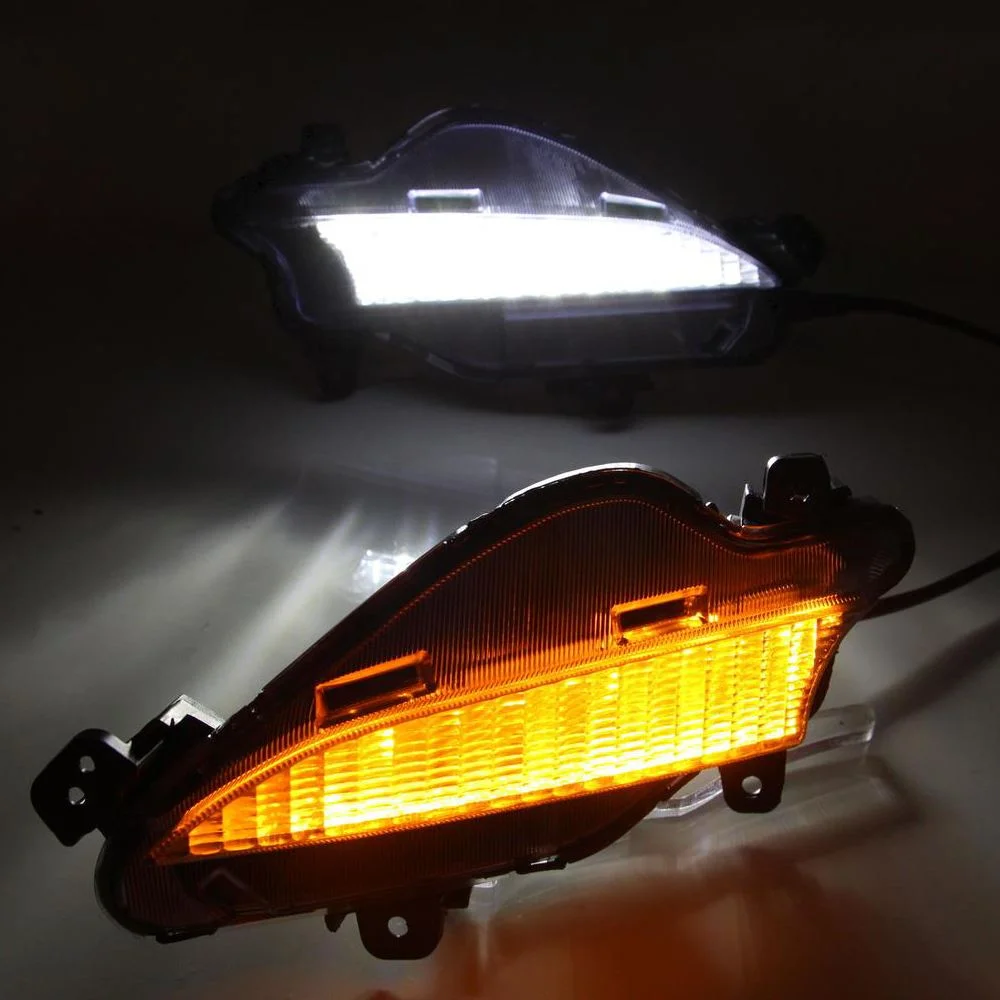 适用于KA K2 RIO改装专用日行灯 For Kia LED Fog Lights