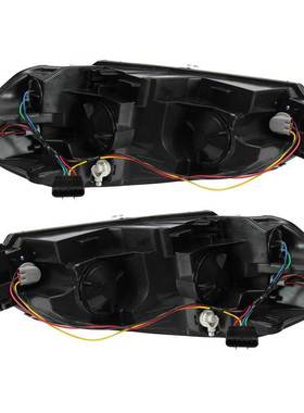 适用于雪佛兰06-13款Impala美规大灯 原车卤素半总成黑色款前照灯