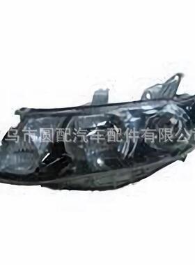 圆配汽配适用于丰田 ALLION 2007 T260 汽车大灯 20-446（黑色）