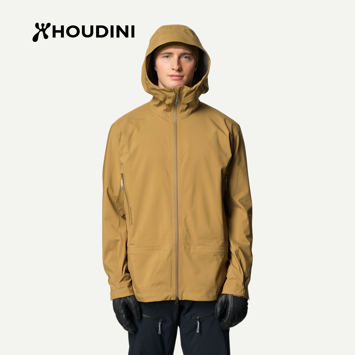 HOUDINI户外男滑雪防风外套