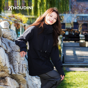 HOUDINI胡丁尼Fall inJacket立秋女户外冬保暖P棉服防寒外套夹克